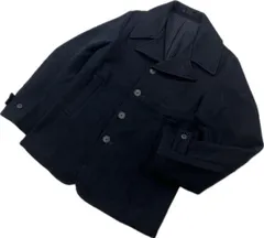 SHIPS ☆ シップス ウール ショート コート ジャケット ネイビー M 秋冬 オンオフ 万能 紳士 ビジネス 休日 大人カジュアル 古着■S3685