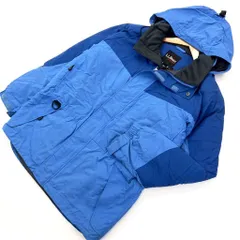 エルエルビーン ☆ L.L.Bean 防寒性◎ マウンテンパーカー 中綿 ナイロンジャケット ブルー ツートン M 登山 アウトドア キャンプ■S752