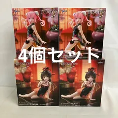 未開封 To LOVEる とらぶる ダークネス Desktop Cute ナナ 結城美柑 チャイナドレス 4個セット SF3904 c107