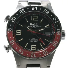 箱・ギャラ付！良品！BALL WATCH ボールウォッチ ロードマスター パイロット GMT DG3038A-S1CJ-BK チタン 世界限定1000本 自動巻き メンズのサムネイル