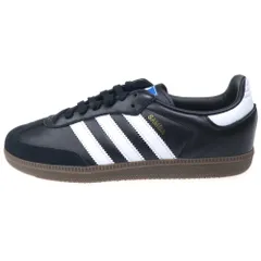 adidas (アディダス) SAMBA OG サンバ ガムソール ローカットスニーカー ブラック/ホワイト US8/26.0cm