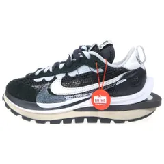 NIKE (ナイキ) ×sacai VAPOR WAFFLE SP CV1363-001 サカイ ヴェイパーワッフル ローカットスニーカー ブラック レディース US4/23cm