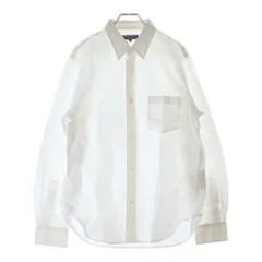 COMME des GARCONS HOMME (コムデギャルソンオム) 18SS AD2017 長袖コットンシャツ ホワイト HA-B101のサムネイル