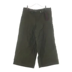 Y's (ワイズ) サイドポケット ベルト付き ワイドパンツ カーキ YL-S35-010のサムネイル