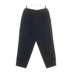 COMME des GARCONS HOMME DEUX (コムデギャルソン オムドゥ) 21AW AD2021 クロップド ウールイージースラックスパンツ ブラック DH-P024のサムネイル