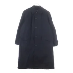 COMME des GARCONS HOMME (コムデギャルソンオム) 19SS AD2018 コットンギャバジン ステンカラーコート ブラック HC-C009のサムネイル