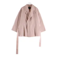 theory (セオリー) ウール チェスターコート ピンク