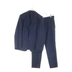 COMME des GARCONS HOMME (コムデギャルソンオム) 19SS AD2018 ウール セットアップスーツ シングルテーラードジャケット スラックスパンツ ネイビー HC-J012/HC-P014のサムネイル