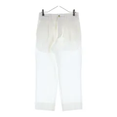 COMME des GARCONS HOMME DEUX (コムデギャルソン オムドゥ) 20SS AD2019 ポリエステル テーパードスラックスパンツ ホワイト DE-P058のサムネイル
