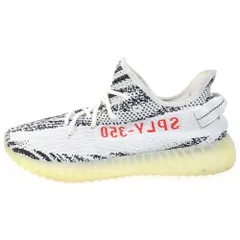 adidas (アディダス) EEZY BOOST 350V2 ZEBRA CP9654 イージーブースト 350 V2 ゼブラ ローカットスニーカー ブラック/ホワイト US10.5/28.5cm