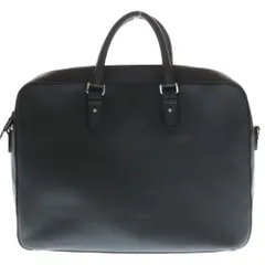 agnes b. (アニエスベー) Leather Business bag 2Way ビジネス バック ブラック