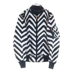 DIESEL (ディーゼル) ■G-Soledad Bomber Jacket ゼブラ柄 ボンバー フライトジャケット ホワイト×ブラックリバーシブル