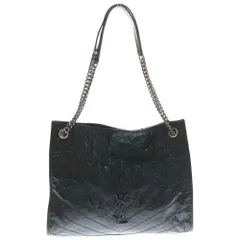 SAINT LAURENT PARIS (サンローランパリ) ニキ ショッピング チェーントートバッグ 577999 ブラックのサムネイル