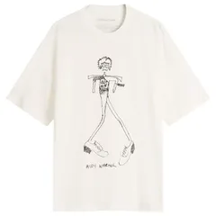 ワイエムシー メンズ トップス Tシャツ YMC x Bat Girls Acid Boys Andy Warhol TShirt White ホワイト