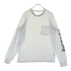 CHROME HEARTS レターズ ネックロゴ ロンT Mサイズ 白 - メルカリ