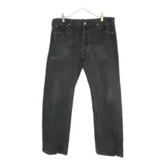 Levi's リーバイス 501 デニムパンツ ブラック(メンズ W36 L30)中古 古着 X5542