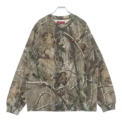 SUPREME (シュプリーム) 25AW Small Box L/S Tee Realtree Camo スモールボックスロゴ リアルツリーカモ クルーネック長袖Tシャツ カットソー カーキ