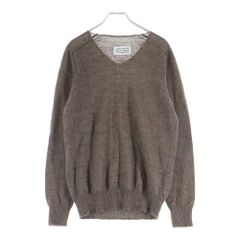 超美品】Maison Margiera 23SS リネンオーバーサイズセーター - メルカリ