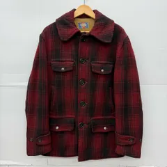 60s Carter's Mackinaw Cruiser Wool Jacket サイズL～XL程度 60年代 カーターズ ヴィンテージ マッキーノクルーザー ハンティング ウールジャケット オンブレ シャドーチェック 【X0662-001】□217