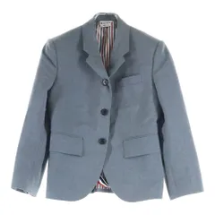 THOM BROWNE (トムブラウン) Wool Hi Armhole Tailored Jacket 3B テーラードジャケット グレー レディース FBC010V02872035のサムネイル