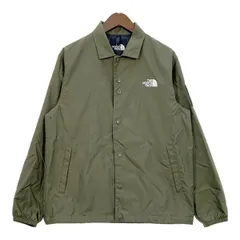 THE NORTH FACE ノースフェイス コーチジャケット ナイロン ブルゾン NP72130 ユニセックス メンズ Mサイズ カーキ アウター DM18297■