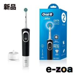 BRAUN  ブラウン 電動歯ブラシ ブラウンオーラルB すみずみクリーン ブラック D1004132BKN (2608809)
