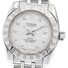 チュードル TUDOR 22010 クラシック デイト 10Pダイヤ 自動巻き レディース 保証書付き_942662のサムネイル