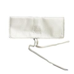 LOEWE ロゴ オレンジ ポーチ 内側ビニール ロゴ入り - メルカリ