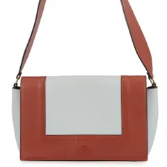 セリーヌ ショルダーバッグ フレーム ミディアム バイカラー 180263 CELINE バッグ