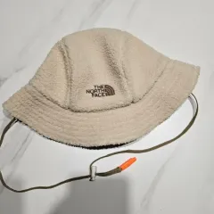 ザノースフェイス フリース バケットハット アイボリー 56cm