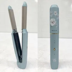 D7954◆美品 カール&ストレート 2WAY ヘアアイロン ヴィダルサスーン VSI1030AJ ポール&ジョー コラボ