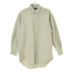 【RALPHLAUREN】90s YARMOUTH ポニー刺繍 オックスフォードボタンダウン長袖シャツ