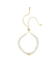 エティカ レディース アクセサリー ブレスレット・バングル・アンクレット ETTIKAdjustable Pearl Bracelet Gold Plated ゴールドのサムネイル