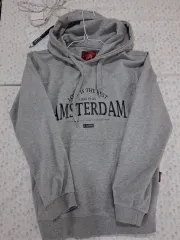 LLAMO グレー あんさんぶるスターズ！！ フードTシャツ (Mサイズ)