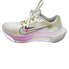 NIKE(ナイキ) スニーカー 23.5 レディース ズーム フライ5 DM8974-100 白×ピンク×マルチ