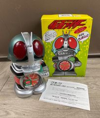 当時物 未使用 仮面ライダー おしゃべり目覚まし時計 新一号 - メルカリ