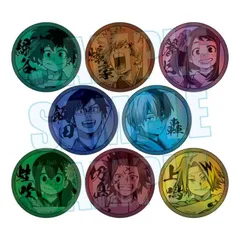 トレーディングホログラム缶バッジ 僕のヒーローアカデミア 書初めver. 8パック入りBOX ベルハウスのサムネイル