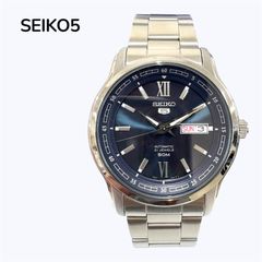 て*ん様 SEIKO 5 SNKP17K1 自動巻き 21石 海外モデル ネイビ - メルカリ