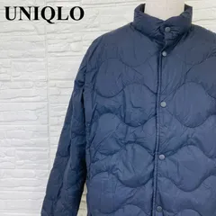 UNIQLO ユニクロ ウルトラライトダウンジャケット ネイビー L 0350K
