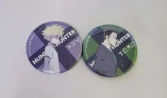 (まとめ売り)HUNTER×HUNTER 文字コレクション 缶バッジ (キルア レオリオ)