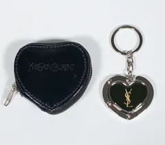 YVES SAINT LAURENT イヴサンローラン ハート型 バッグハンガー コインケース セット 非売品のサムネイル