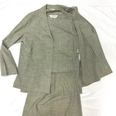 MaxMara マックスマーラ 3ピース セットアップ スーツ グレー系 白タグ