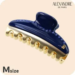 【新品】アレクサンドル ドゥ パリ ALEXANDRE DE PARIS ヘアアクセサリー レディース ICCM-15571-03-M5  VENDOME M クリップのサムネイル