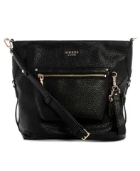 ゲス レディース バッグ GUESS Marsha Small Crossbody Bucket Bag Black ブラック
