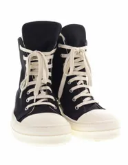 リックオウエンス Rick Owens DRKSHDW SNEAKS BLACK SIZE41 ダークシャドウ スニーカーズ スニークス ハイカット スニーカー 【ブランド古着ベクトル】【中古】☆AA★ ▲ 260312