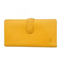 ★SALE【6ca0280-k】ルイヴィトン 長財布 エピ コンチネンタルヴィエノワ M63259 ジョーヌ【中古】レディース