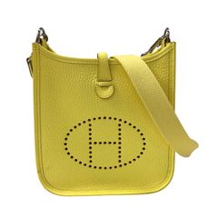 エルメス HERMES ケリートゥーゴー U刻印 (2022年製) ライム シルバー