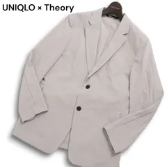 22AW★ UNIQLO x Theory ユニクロ x セオリー 通年 感動ジャケット★ テーラード ジャケット Sz.S メンズ 灰 グレー