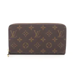 ルイ・ヴィトン LOUIS VUITTON ラウンド長財布 ジッピーウォレット M25813 ミスティライラック PVCコーティングキャンバス ジッピー・ウォレット レディース Used A