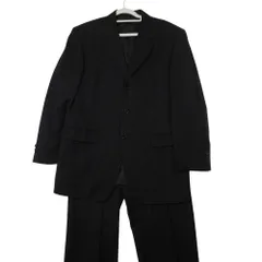 Paul Smith ポールスミス スーツ セットアップ ストライプ柄 policarpo生地 ジャケット スラックス M ネイビー メンズ 【中古】